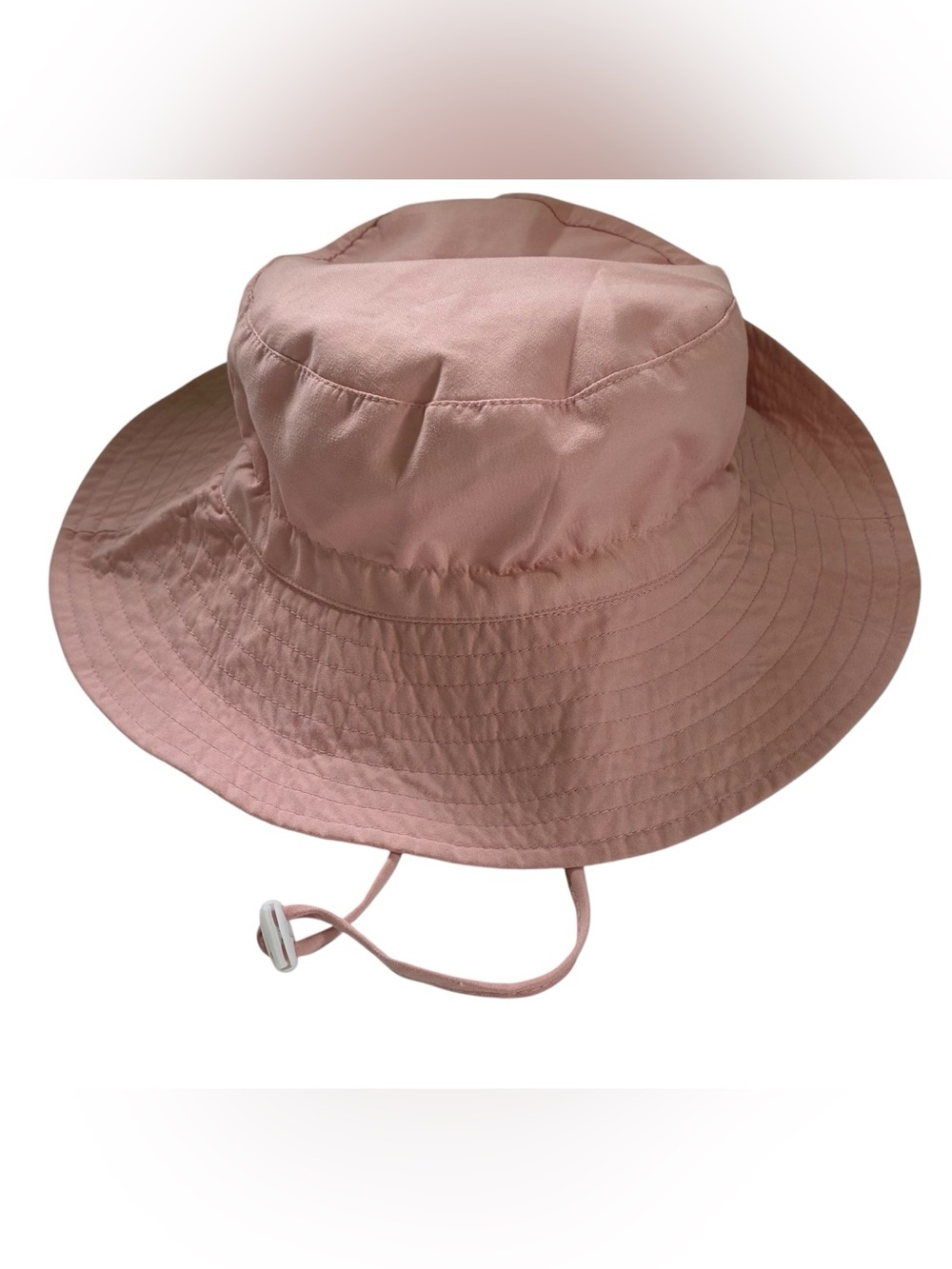 YOUTH BUCKET HAT PINK BEACH HAT DRAWSTRING UPF 50